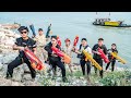 LTT Game Nerf War : Captain Warriors SEAL X Nerf Guns Fight Underworld Criminals Group Mr Zero Scazy