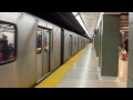 subway ride from finch to osgoode station in toronto ontario canada