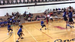 Hawaii Boys Volleyball - Moanalua vs Kam Hawaii GREAT Rally