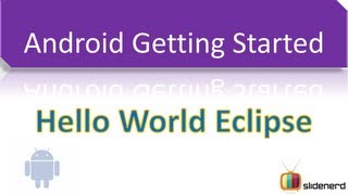 2 Hello World Android Eclipse |