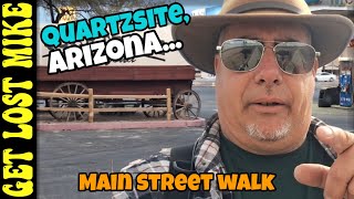 Quartzsite Arizona: Main Street Walk PART 1