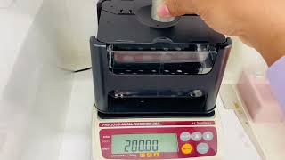 Densimeter Calibration gold percentage Machine