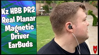 KZ HBB PR2 Real Planar Magnetic Driver Earbuds || MumblesVideos Product Review