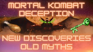 Mortal Kombat Deception - New discoveries after 16 YEARS!