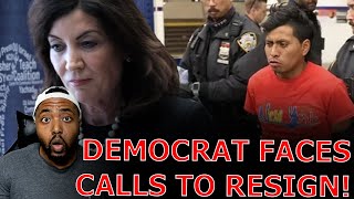 NY Democrat Governor Kathy Hochul FACES CALLS TO RESIGN After Illegal Immigrant TORCHES Subway Woman