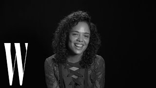 Tessa Thompson on Her Jim Carrey Crush and Love for Harold and Maude | Screen Tests | W Magazine