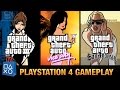 GTA 3, GTA Vice City & GTA San Andreas - PlayStation 4 Gameplay