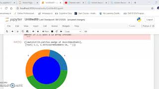 python donut plot
