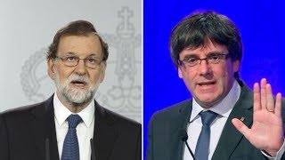 Catalonia independence: Rajoy dissolves Catalan parliament - BBC News