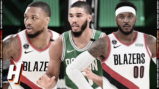 Boston Celtics vs Portland Trail Blazers - Full Game Highlights | August 2, 2020 | 2019-20 Season