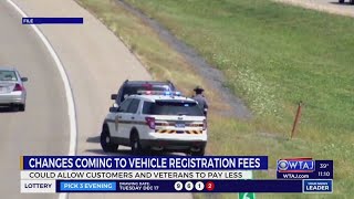 Vehicle registration fees for some Pennsylvania residents to decrease
