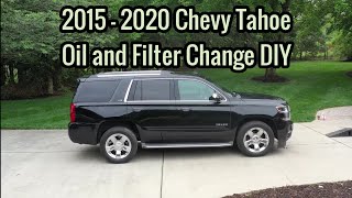 Tahoe Oil Change - No Step Skipped DIY!