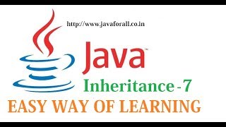 Using final with inheritance in java by Suresh
