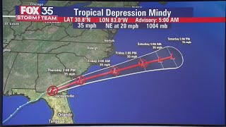 Tropical depression Mindy & tracking the tropics: September 9