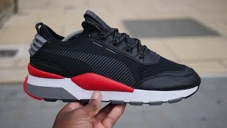 Puma RS-0 Reinvention 'Play' Quick Look \u0026 On Feet (Black/Red/Grey)