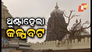 Cyclone Fani causes damages in Puri Srimandir