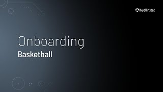 Instat Onboarding for Basketball