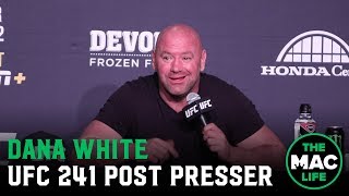UFC 241 Post-Fight Press Conference: Dana White