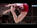 what makes viktoria komova s sheep jump so perfect