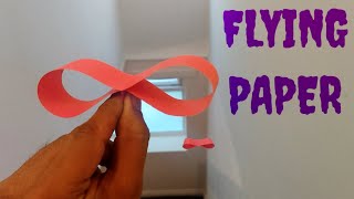 How to make a simple and interesting flying paper crafts.