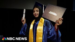 How an Afghan student fulfilled her American dream