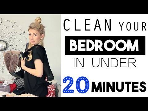 ORGANIZE: Clean Your Bedroom In LESS Than 20 Minutes! ORGANIZE: Clean Your Bedroom In LESS Than 20 Minutes!