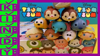 Tsum Tsum. Elsa, Anna & Olaf from Frozen. Pluto & Dumbo and lot's more. Disney Tsum Tsum 3D Erasers.