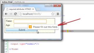 require attribute: HTML5