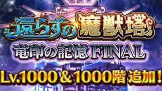 ドラプロ動画⑲[魔獣塔竜印の記憶Final896階～900階]