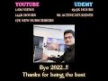 Happy New Year to our SAP YouTube Family Members || Good Luck || 2023 || Learn || Share || Subscribe