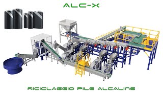 ALC-X - Linea per il riciclaggio di pile alcaline