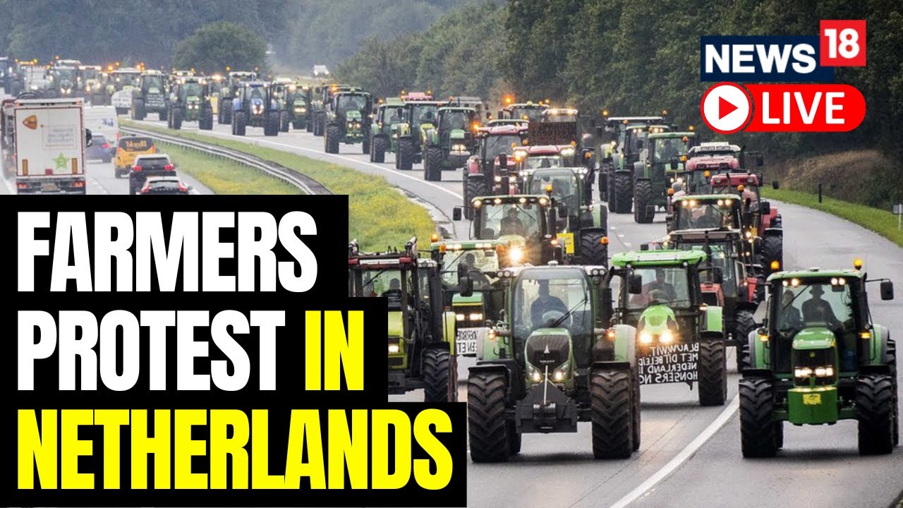 Defying Ban, Tractors Head To The Hague For Farmers' Protest I ...