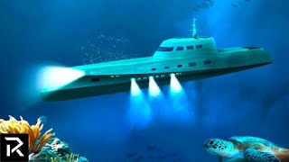 Underwater Submarine Hotel For Billionaires