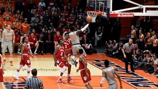 @IlliniMBB Highlights vs #18 Indiana 2/25/16