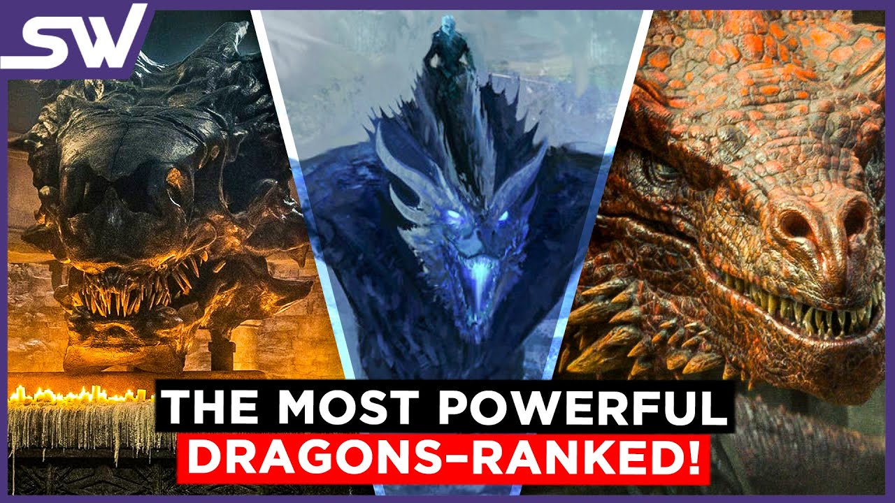 Who Are The Most Powerful Dragons In House Of The Dragon And Game Of ...