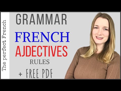 What do feminine adjectives end in?