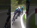 what a close call 😰 shorts cycling crash race