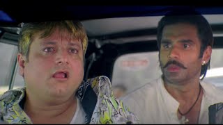 Taxi Driver Robbed Suniel Shetty | Mr. White Mr. Black Comedy Scenes | Suniel Shetty, Arshad Warsi