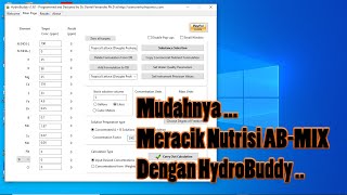 Meracik Nutrisi Hidroponik sendiri (AB Mix)- hydrobuddy