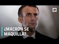 El presidente de Francia, Emmanuel Macron, se ‘maquilla’ para no ser reconocido - Al Aire