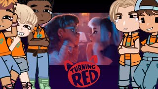 4*Town reacts to Emo Girl x Priya x Jesse ship? tiktok Part 13 | AU Turning Red