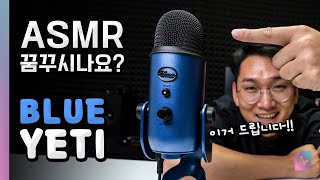 유튜버, 스트리머를 위한 마이크 추천! ASMR 쌉가능! 블루 예티(Blue Yeti)로 리뷰하고, 구독자에게 드립니다!