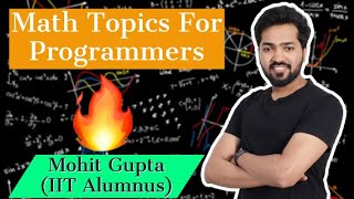 How much Math is required for Programming || Must Learn Topics 🔥