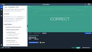 Array Replace - Javascript - Code Signal