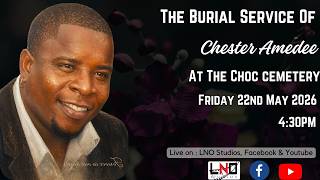 The Burial Service Of Chester Amedee