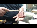 Hammer for breaking chert nodules