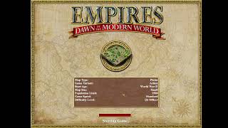 Empires: Dawn of the Modern World (no-commentary, skirmish, Germany vs Russia vs UK \u0026 US, WW2)