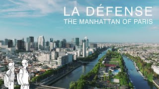 4K La Défense Paris 🇫🇷 | Cinematic Video [walk + drone]