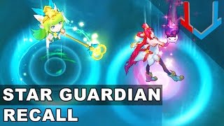 All Star Guardian Skins - RECALL Animations (League of Legends)