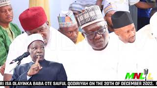 Chief Imam of Ilorin Send Prayer to Mudirul Markaz Sheikh Adam Habibullah